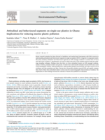 Attitudinal and behavioural segments on single-use plastics in Ghana : implications for reducing marine plastic pollution