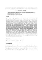 Microstructure and wear properties of laser cladded cBN/Ti3Al on pure titanium