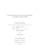 Numerical simulation of finite-time blow-up in nonlinear ODEs, reaction-diffusion equations and VIDEs