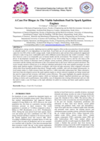 A case for biogas as the viable substitute fuel in spark ignition engines