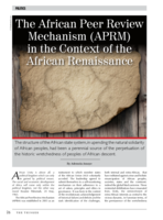 The African Peer Review mechanism (APRM) : in the context of the African renaissance