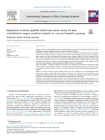 Experiences of newly qualified critical care nurses caring for postcardiothoracic surgery paediatric patients in a private hospital in gauteng