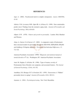 The role of certain temperament dimensions in journalists who experience work related trauma: a comparative study