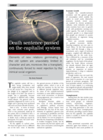 Death sentence passed on the capitalist system