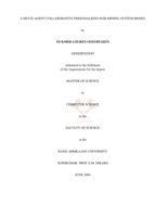 A multi-agent collaborative personalized web mining system model.