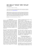 Some Aspects On Integrated Current Shunts For High Frequency Switching Power Electronic Converters