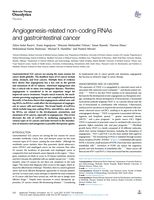 Angiogenesis-related non-coding RNAs and gastrointestinal cancer