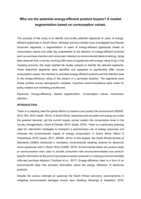 Who are the potential energy-efficient product buyers? A market segmentation based on consumption values