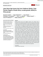 Later Stone Age human hair from Vaalkrans Shelter, Cape Floristic Region of South Africa, reveals genetic affinity to Khoe groups