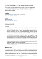 Getting by with a little help from my friends : the contribution of mentorship practices to the social learning of the novice lecturer in the capacity of being an academic