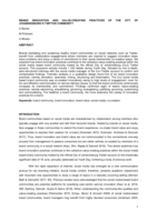 Brand innovation and value-creating practices of the City of Johannesburg's Twitter Community