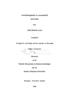 Ontwikkelingsbeleid vir post-apartheid Suid-Afrika