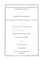 Code-switching between Tsonga and Northern Sotho in Tshamahansi schools