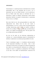 'n Psigo-opvoedkundige program vir die ontwikkeling van vrywilligers vir dienslewering in 'n gemeenskap.