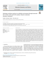 Hydrogen evolution reaction in an alkaline environment through nanoscale Ni, Pt, NiO, Fe/Ni and Pt/Ni surfaces: Reactive molecular dynamics simulation