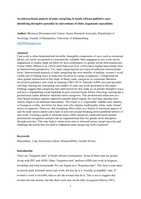 An intersectional analysis of male caregiving in South African palliative care : identifying disruptive potential in reinventions of white, hegemonic masculinity
