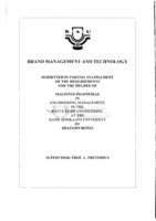 Brand management and technology