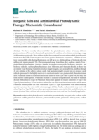 Inorganic salts and antimicrobial photodynamic Therapy : mechanistic conundrums?