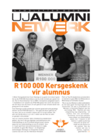 Alumni Newsletter Summer 2008/2009