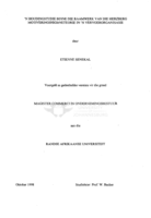 'n Houdingstudie binne die raamwerk van die Herzberg motiveringshigiëneteorie in 'n vervoerorganisasie