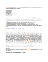 Modern thermoplastic (hot glue) versus organic-based adhesives and haft bond failure rate in experimental prehistoric ballistics