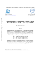Measurement of the CP-violating phase φs and the B0s meson decay width difference with B0s → J/ψφ decays in ATLAS