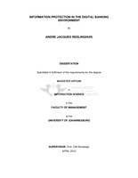 Information protection in the digital banking environment