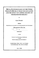 Metal ecotoxicology of the Upper Olifants River at selected localities and the effect of copper and zinc on fish blood physiology