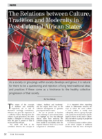 The Relations between Culture, Tradition and Modernity in Post-Colonial African States