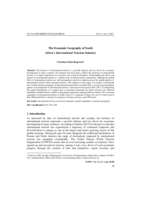 The economic geography of South Africa’s international tourism industry
