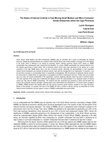 The status of internal controls in fast moving small medium and micro consumer goods enterprises within the Cape Peninsula