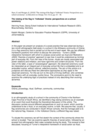 The raising of the flag in ‘Volkstaat’ Orania : perspectives on a school ceremony