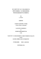 Die bestuur van verandering deur middel van besigheidsproses-herkonfigurering