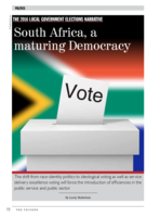 The 2016 local government elections narrative : South Africa, a maturing democracy