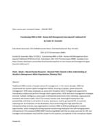 Transitioning HRM to HSM : Human Self-Management goes beyond traditional HR