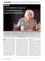 Samir Amin : a formidable analyst of capitalism and underdevelopment