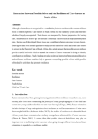 Interaction between possible selves and the resilience of care-leavers in South Africa