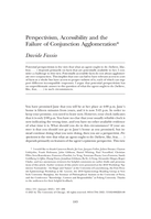 Perspectivism, accessibility and the failure of conjunction agglomeration