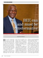 BEE can and must be transformative