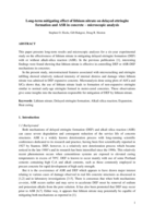 Long-term mitigating effect of lithium nitrate on delayed ettringite formation and ASR in concrete – microscopic analysis