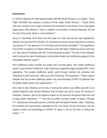 Diagnostic radiographers’ experience of COVID-19, Gauteng South Africa