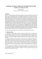 Towards a rational design of composite-deck slabs subject to fatigue load