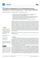 Ce2O3/BiVO4 embedded in rGO as photocatalyst for the degradation of methyl orange under visible light irradiation