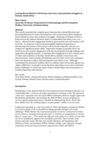 Leaving boxes behind : civil society and water and sanitation struggles in Durban, South Africa
