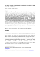 New political economies of film distribution for South Africa’s townships? a critical survey of the ReaGilè concept