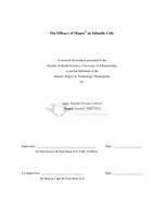 The efficacy of Magen® on infantile colic
