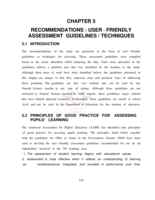 Assessment in natural sciences.