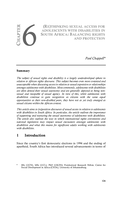 (Re)thinking sexual access for adolescents with disabilities in South Africa : balancing rights and protection