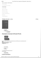Overlooking the most vulnerable : the child welfare research agenda, 2005- 2010