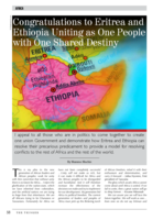 Congratulations to Eritrea and Ethiopia Uniting as One People with One Shared Destiny